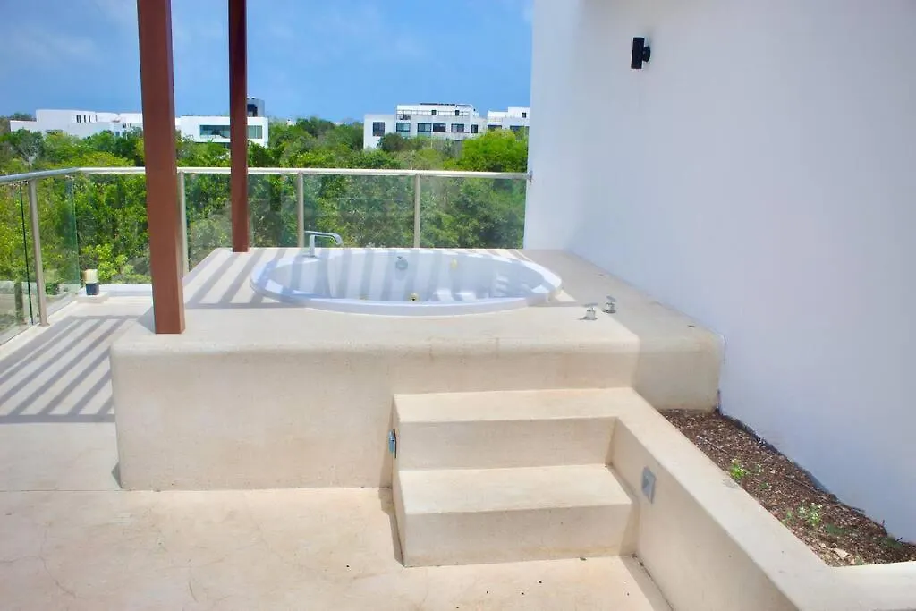 Tulum Pga Golf Camp Private Jacuzzi Apartment Akumal Mexico